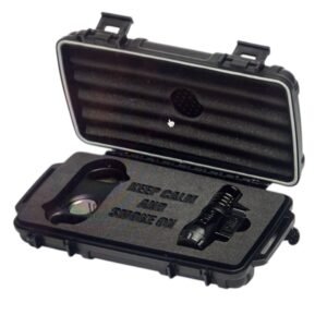 porta-puros-cigar-caddy-encendedor-cortador-gift-set